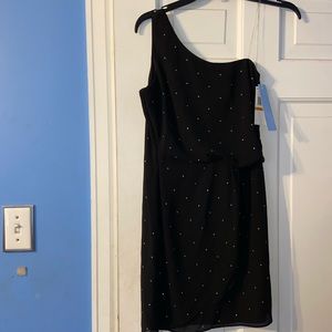 Womens one shoulder dress, new with tags